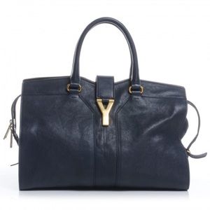 Yves Saint Laurent Cabas Chyc Handbag - Navy Blue
